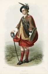 Mac Nab, from The Clans of the Scottish Highlands, pub.1845